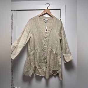 Rachel Zoe Linen Button Down